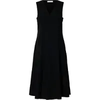 Selected Vestito Midi Donne Nero 38