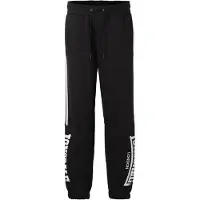 Lonsdale Pantaloni 'Thropton' nero / bianco