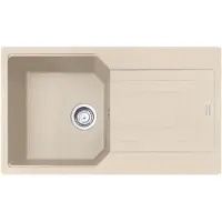 Franke Urban - Lavello Fragranite UBG 611-86, 860x500 mm, colore sabbia 114.0700.113
