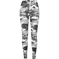 Urban Classics Leggings grigio / nero / bianco