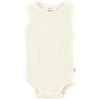Joha Kid's Body without Sleeves Intimo lana merinos Bambini (50, bianco)