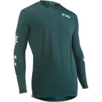 Northwave Xtrail Jersey Long Sleeve Maglietta da ciclismo Uomo (XL, blu)