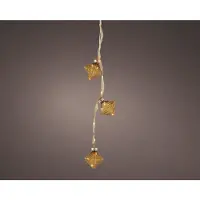 Lumineo Stringa di luci palla di Natale LED 5,7x28cm