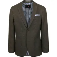 Suitable Leek Blazer Dark Green Verde scuro Verde taglia