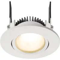 Deko-light 565279 Plafoniera da incasso COB-68-350mA-2700K-round , bianco