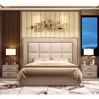 Xl Moebel Gmbh Klassische Polster Leder Kunstleder Doppel Bett Luxus Design Betten Doppel