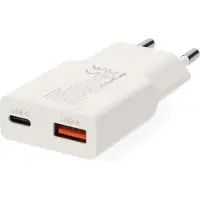Nedis Caricabatterie Da Parete Usb-a E Usb-c Pd 3.0 Gan 30w
