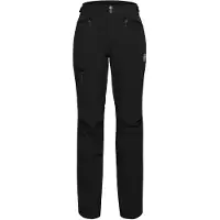 Mammut Women's Taiss Softshell Pants Pantaloni da escursionismo Donna (40 - Short, nero)