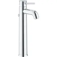 GROHE BauClassic - Miscelatore per lavabo, con bocca di erogazione, cromo 32868000