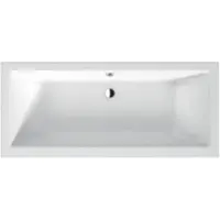 Jika Cubito Pure - Vasca da bagno 1800x800 mm, scarico centrale, bianco H2254200000001