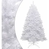 Prolenta Maison Exclusive - Albero di Natale artificiale, pieghevole, con neve, altezza 180 cm