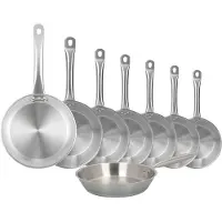 Wellhome Set Di Pentole 20/22/24/26/28/30/32/34 Cm 8 Pezzi