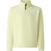 The North Face Teen's Glacier 1/4 Zip Pullover Pullover in pile Bambini (S, giallo)