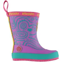 Affenzahn Kid's Gummistiefel Vegan Plashy Stivali di gomma Bambini (24, variopinto)