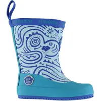 Affenzahn Kid's Gummistiefel Vegan Plashy Stivali di gomma Bambini (22, blu)