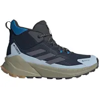 Adidas - Scarpe escursionismo in giornata GORE-TEX - Terrex Trailmaker 2 Mid GTX Legink/Auon/Crsk per Uomo - Taglia 10 UK - Blu
