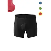 Gonso Sitivo Red Underwear Pantaloni da ciclismo Uomo (L, grigio/nero)