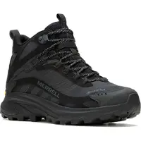 Merrell - Scarpe da trekking in GORE-TEX&reg; - Moab Speed 2 Mid GORE-TEX Black per Uomo - Taglia 44 - Nero