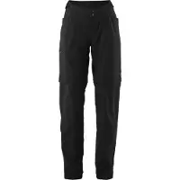 Gonso Women's Adventure Pants Zip Off Pantaloni da ciclismo Donna (38, nero)