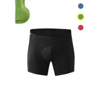 Gonso Sitivo Green Underwear Pantaloni da ciclismo Uomo (L, grigio/nero)