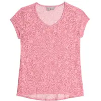 Royal Robbins Women's Featherweight Slub Tee T-shirt Donna (S, fuchsia)