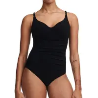 Chantelle Sw 1p Underw. Covering Black Taglia: D75 | Costumi Interi Outlet | Donna | Nero
