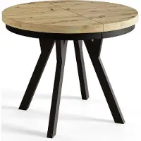 Alpi Möbel Tavolo da Pranzo Allungabile Evo, Costruzione Robusta, 90-190 cm, Artisan