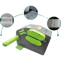 OEM Macchina per cuscini d'aria, gonfiaggio automatico, impostazioni regolabili, arancione/nero, spina UE, 220V