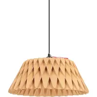 Steinhauer Lampada a sospensione - naturale - MAZE - legno - Ø 46cm - E27 - 3490E - Anne Lighting