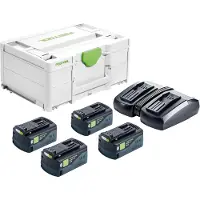 Festool set energia SYS 18V 4x5.0/TCL 6 DUO