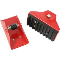 StarTech.com Piedini per scale - Piedini di sicurezza per scale scorrevoli - Set da 2 - Piedini di ricambio - Compatibili con DE1518-2CN, DE1522-2CN, DE1526-2CN