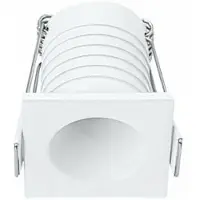 Beneito Faure Nano Pulsar Sq Recessed - Faretto da incasso per interni 3.5W Fascio 30° Bianco Opaco Punto luce piccolo 35mm 3000K -