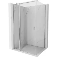 Mexen Mist T cabina doccia con apertura a battente 90 x 95 cm, trasparente, cromo - 8A4T-090-095-01-00
