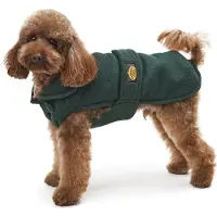 Fashion Dog Cappotto in pile per cani - Verde - 30 cm