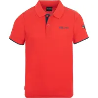 TROLLKIDS Kid's Bergen Polo XT Maglia polo Bambini (98, rosso)