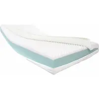 Dibapur Visco Aloe Vera: (135x190) H2 Materasso ortopedico in viscoelastico + schiuma a freddo (alta densità) con anima di circa 16 cm e rivestimento liscio in aloe vera di circa 16,2 cm
