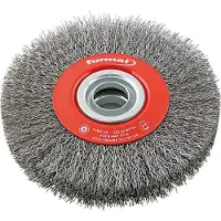 Format Spazzola abrasiva circolare, acciaio, 125x22 mm