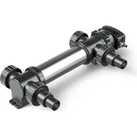 SunSun CUV-736 chiarificatore per laghetti 7000 l/h / 36 W UVC, prechiarificatore per filtro e pompa per laghetti, chiarificatore d'acqua con lampada UV, filtro luminoso per il controllo delle alghe