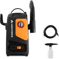 YARD FORCE Idropulitrice EW U11 con potente motore universale da 1.600 Watt, nero-arancione Taglia unica