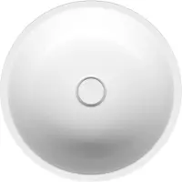 Bette BetteBalance lavabo à encastrer, rond, 435x435x123mm, avec BetteGlasur Plus, A247-000PW, A247-000PW