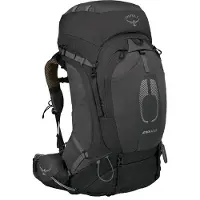 Osprey - Zaino da trekking - Atmos Ag 65 Black per Uomo - Taglia L/XL - Nero