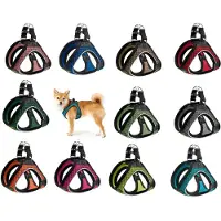 Hunter Harness Hilo Comfort Imbracatura per cani (Halsumfang 30-35 cm - Bauchumfang 33-36 cm, blu)