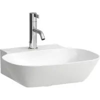 Laufen INO lave-mains, 1 trou pour robinet, sans trop-plein, 450x410mm, H8163004001111, H8163004001111