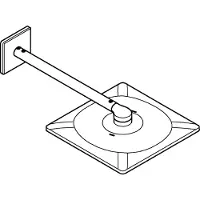 GROHE Rainshower 310 SmartActive Cube set de douchette à tête SmartActive Cube 430 mm, 2 types de douchette, 26479GL0, 26479GL0