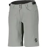 SCOTT Women's Shorts Trail Flow with Pad Pantaloni da ciclismo Donna (XL, grigio)
