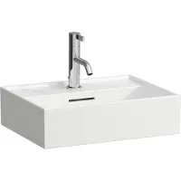 Laufen Kartell Lave-mains, encastré, 1 trou pour robinet, avec trop-plein, 450x340mm, H8153300001041, H8153300001041