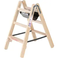 MUNK Günzburger Steigtechnik Scaletta in legno 2x3 gradini