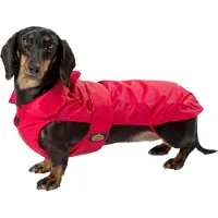 Fashion Dog Cappotto per cani speciale per bassotti - rosso - 47 cm
