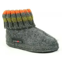 Haflinger Kids Paul Pantofole Bambini (28, nero)