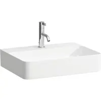 Laufen VAL lavabo, encastré, 1 trou pour robinet, sans trop-plein, 550x420mm, H8102824001111, H8102824001111